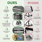 Insulated Lunch Bag (Stripe / Medium)