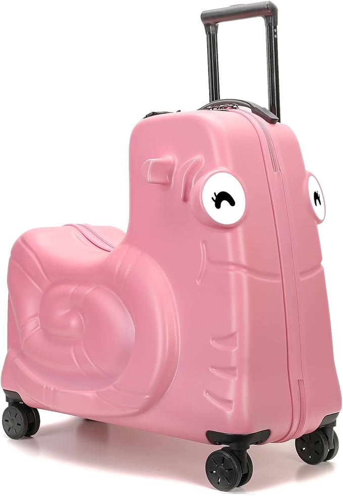 Kids Ride-on Luggage with Spinner Wheels Suitcase, Kid's Ride-On Suitcase Help by SeaPunk