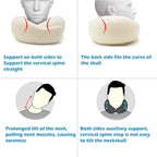 Travel Neck Pillow for Airplane, Memory Foam Travel Neck Pillow, Adults turtle - Image 8