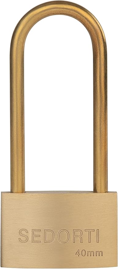 Weather Proof Lock, Solid Brass Padlock - Image 5