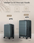 Luggage Sets 2 Pieces, 20/28 Inch PC Hardshell Suitcase - Image 9
