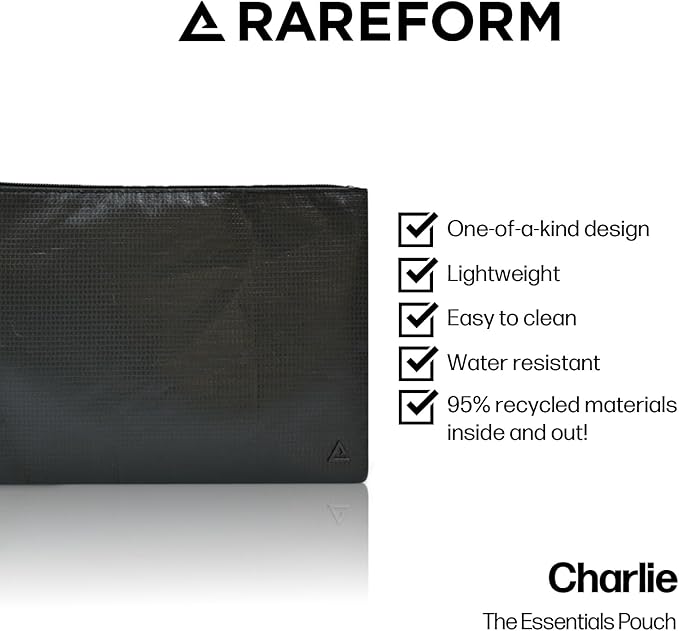 Rareform Essentials Organizer Pouch | Travel Accessory Bag, Protects Tech - Image 2