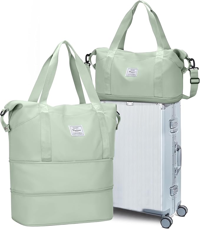 Travel Duffel Bag, Sports Tote Gym Bag, Shoulder Weekender Overnight Bag by WONHOX