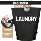 DOKEHOM 160L XX-Large Laundry Basket, Collapsible Laundry Bag, Foldable Laundry - Image 5