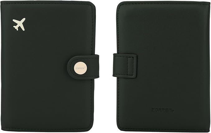 ZOPPEN Passport Holder Women, Passport Cover Travel Wallet Rfid Blocking - Image 6