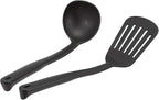 Amazon Basics Hard Anodized Non-Stick 12-Piece Cookware Set, Pans and Utensils - Image 6