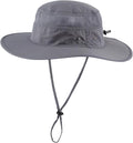 Home Prefer UPF 50+ Men's Sun Hat Wide Brim Bucket Hat UV Protection Hat by HomePreferHatsCaps