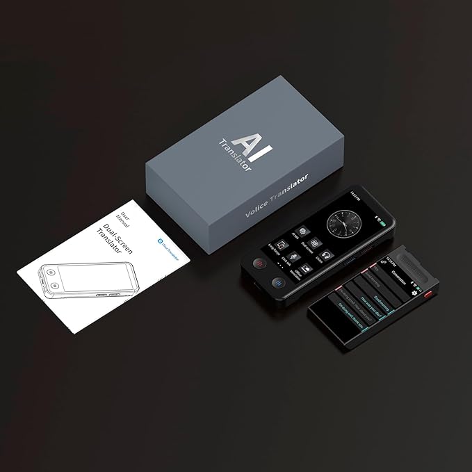 iTour D-pro Language Translator Device, Realtime Detachable Dual Screen AI - Image 8