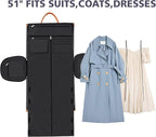 Garment Bag for Travel Convertible Carry On Garment Bag Large Travel Duffel - Image 7