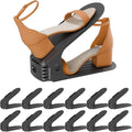 Shoe Slots Organizer, 50% Space-Saving Storage Rack Holder by Yashong