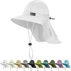 Sukeen Cooling Sun Hat for Men Women UPF50+ Wide Brim Fishing Hat by Sukeen