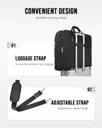 MATEIN Garment Bags for Travel, Large Double Layer Suit Bag Up to 6 Suits - Image 5
