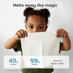 Bc Babycare Flushable Wipes, Hypoallergenic - Image 2