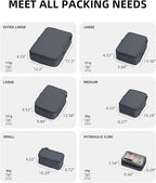 6 Set Compression Packing Cubes - Image 4
