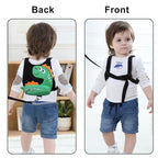 Accmor Toddler Harness Leash + Anti Lost Wrist Link, Cute Dinosaur Kids Leash - Image 5