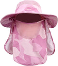 Sun Hats for Men Women Fishing Hat UPF 50+ Breathable Wide Brim Summer UV by Rosoz