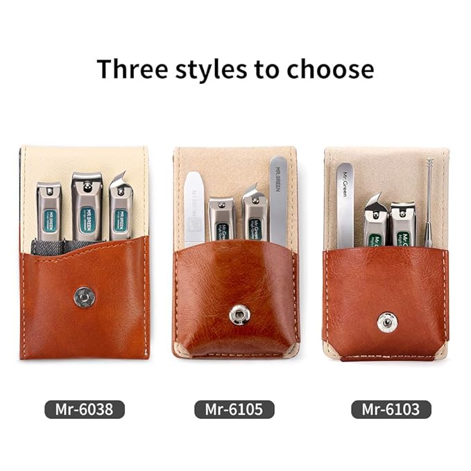 MR.GREEN 3 pcs Nail Clippers Set Stainless Steel Nail Clippers & Slant EDG - Image 7