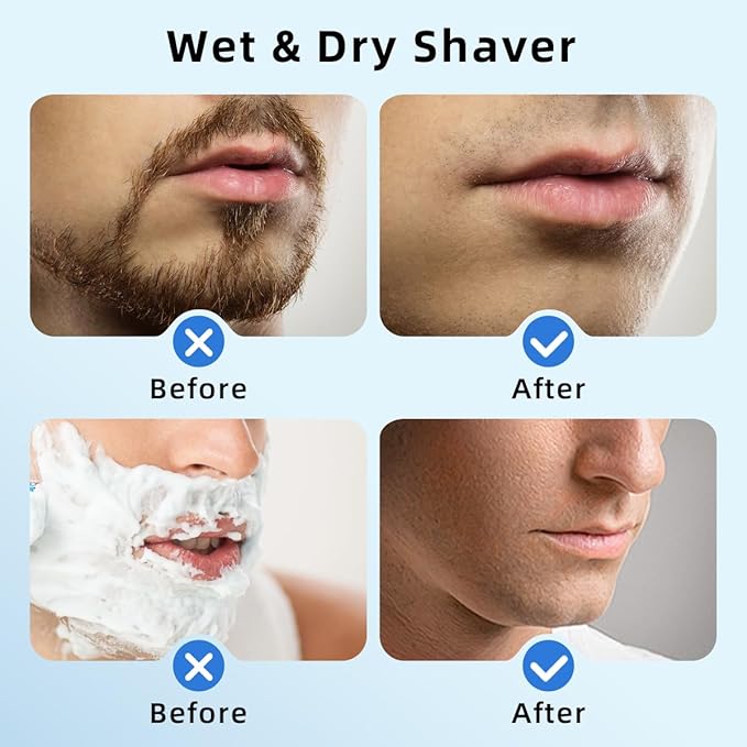 Mini Electric Shaver, Portable Electric Razor - Image 4