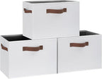 GhvyenntteS Large Fabric Storage Bins by GhvyenntteS