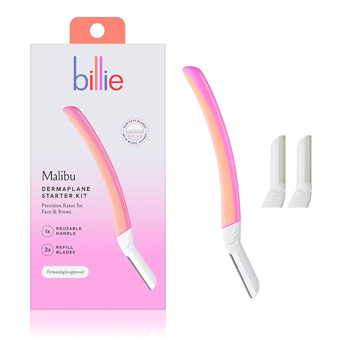 Billie Women's Razor Kit with 5 Blades + Dermaplane Starter Kit with 3 Refill - Image 5