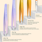 MORGLES Tweezers Set, Professional Nail Clippers and Tweezer Kit - Image 3