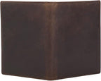 Polare Full Grain Leather Passport Holder RFID Blocking Travel Bifold Wallet - Image 5