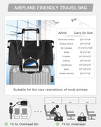Initial Travel Duffel Bag Sports Gym Bag - Image 6