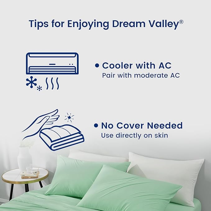 Dream Valley® Outlast® Deepsleep Cooling Comforter, King Size, NASA-Grade Space - Image 6