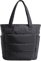 BAGSMART Tote Bag for Women, Lightweight Puffy Tote Bag by BAGSMART