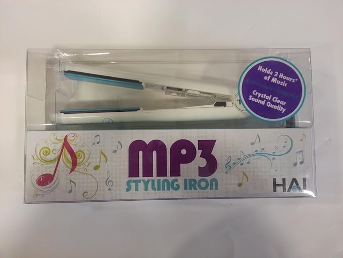 Hai Hot Tunes MP3 Nano Ceramic Styling Flat Iron