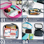 Clear TSA Approved 3-1-1 Travel Toiletry Bag - Image 7