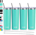 koodee 20 oz Stainless Steel Skinny Tumblers Double Wall Insulated Water by koodee