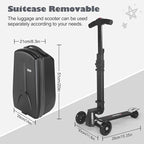 iubest Scooter Luggage Carry On Scooter Suitcase - Image 3