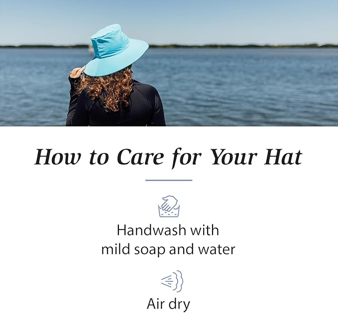 Wallaroo Hat Company – Women’s Aqua Hat – UPF 50+ Sun Protection, Packable - Image 5