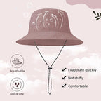 Durio Waterproof Bucket Hats for Woman UPF 50+ Sun Hat UV Protection Packable - Image 5