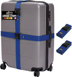 GORILLA GRIP Heavy Duty Adjustable Luggage Straps by GorillaGrip