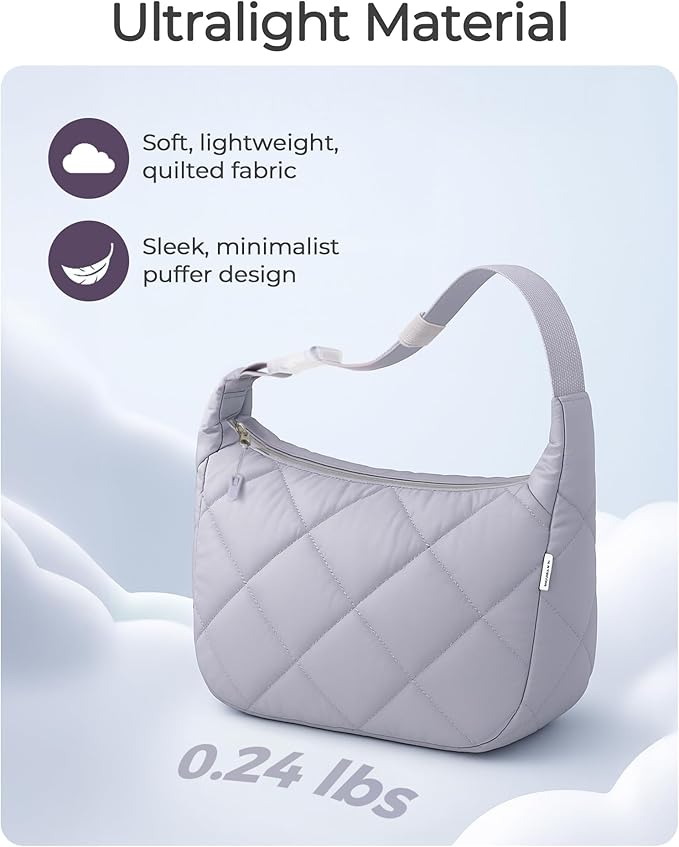 Insulated Lunch Bag for Women, Quilted Reusable Lunch Box - Image 6