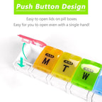 Extra Large Weekly Pill Organizer 2 Times a Day - Image 3