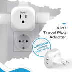 Ceptics Europe Travel Adapter Plug Set Schuko - Image 6