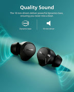 PHILIPS TAT1219 Wireless Earbuds, True Wireless Headphones, Powerful Bass - Image 2