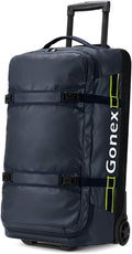 Gonex Rolling Duffle Bag with Wheels, 70L Water Repellent Wheeled Travel Duffel by Gonex