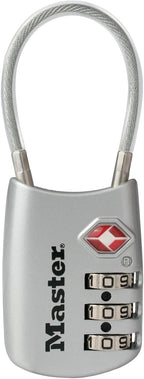Master Lock 4688D Set Your Own Combination TSA Approved Luggage Lock, 1 Pack by MasterLock