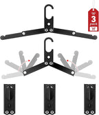 Hikeman Travel Hangers Metal Heavy Duty Folding Hangers by HIKEMAN