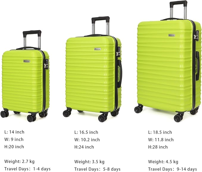 Luggage Set 3 Pieces -Suitcase Set - Image 7