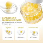 KOEC Deep Collagen Retinol Boosting Capsule Cream,Golden Capsule Face & Neck Moisturizer with Hyaluronic Acid for Firming & Hydratng & Smoothing,Anti Aging Day & Night Cream for All Skin 1.76 fl.oz