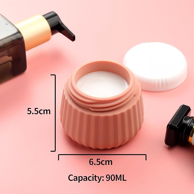 Travel Bottles 8 Pack, TSA Approved 3 oz Toiletries Containers, Leak Proof - Image 4