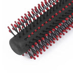 uxcell Curly Hair Hairbrush, Professional Round Tangle Hairbrush for Blow Drying, Curling Hair Comb with Plastic Handle for Detangling, Hair Styling Bristles for Women Men, 1 Pack