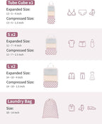 Narwey 6 Set Compression Packing Cubes - Image 4