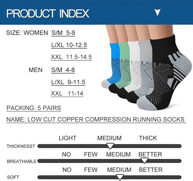 Iseasoo Copper Compression Socks - Image 6