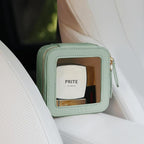Prite Small Makeup Bag for Women Portable Clear Makeup Bag Cute Mini Waterproof - Image 6